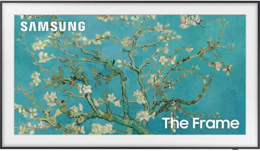 Samsung 32-Inch The Frame QLED HDR Smart TV QN32LS03CBFXZA, Black, Remote Control, Refurbished