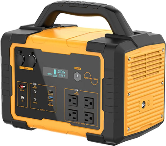1024Wh 1000W Portable Power Station LiFePO4 for Outdoor & Home