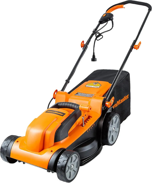 LawnMaster MEB1114K 15-Inch Electric Corded Lawn Mower 11AMP