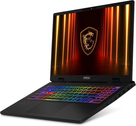 msi Crosshair A16 HX 16 Inch QHD+ 240Hz Gaming Laptop, AMD Ryzen 9 8940HX, NVIDIA GeForce RTX 5060, 16GB DDR5, 1TB NVMe SSD, Windows 11 D8WFKG-090US