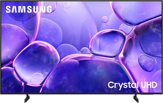 Samsung 43 Inch Smart TV 2025 Class U8000 Series Crystal UHD 4K Smart Tizen TV with Bluetooth, Motion Xcelerator, Refurbished