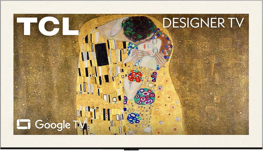 TCL 85-Inch Designer Series QD-Mini LED TV, 4K Google Smart TV, 85A400U, Bluetooth Connectivity, Wi-Fi Connectivity