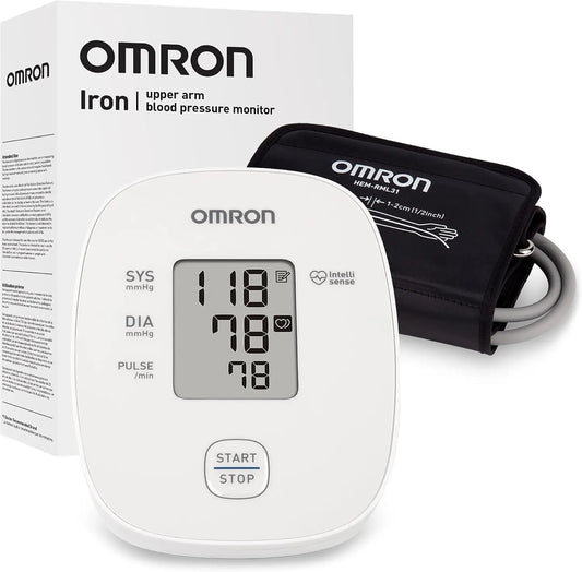 OMRON - Iron Blood Pressure Monitor & Upper Arm Blood Pressure Cuff