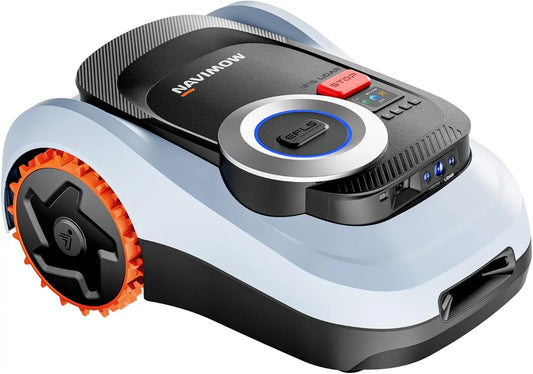 Segway Navimow i215 LiDAR Robot Lawn Mower, Wire Free Robotic Lawn Mower for 0.37 Acre, Off-Road Wheels for 45% Slopes, Quiet 59 dB A Mowing