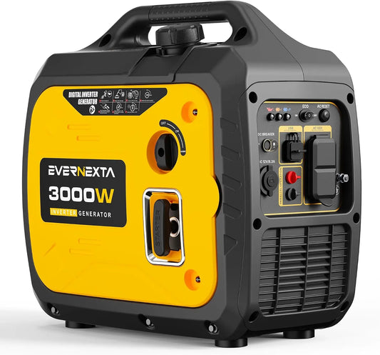 3000W Inverter Generator - Ultra Quiet Portable Gas Generator RV