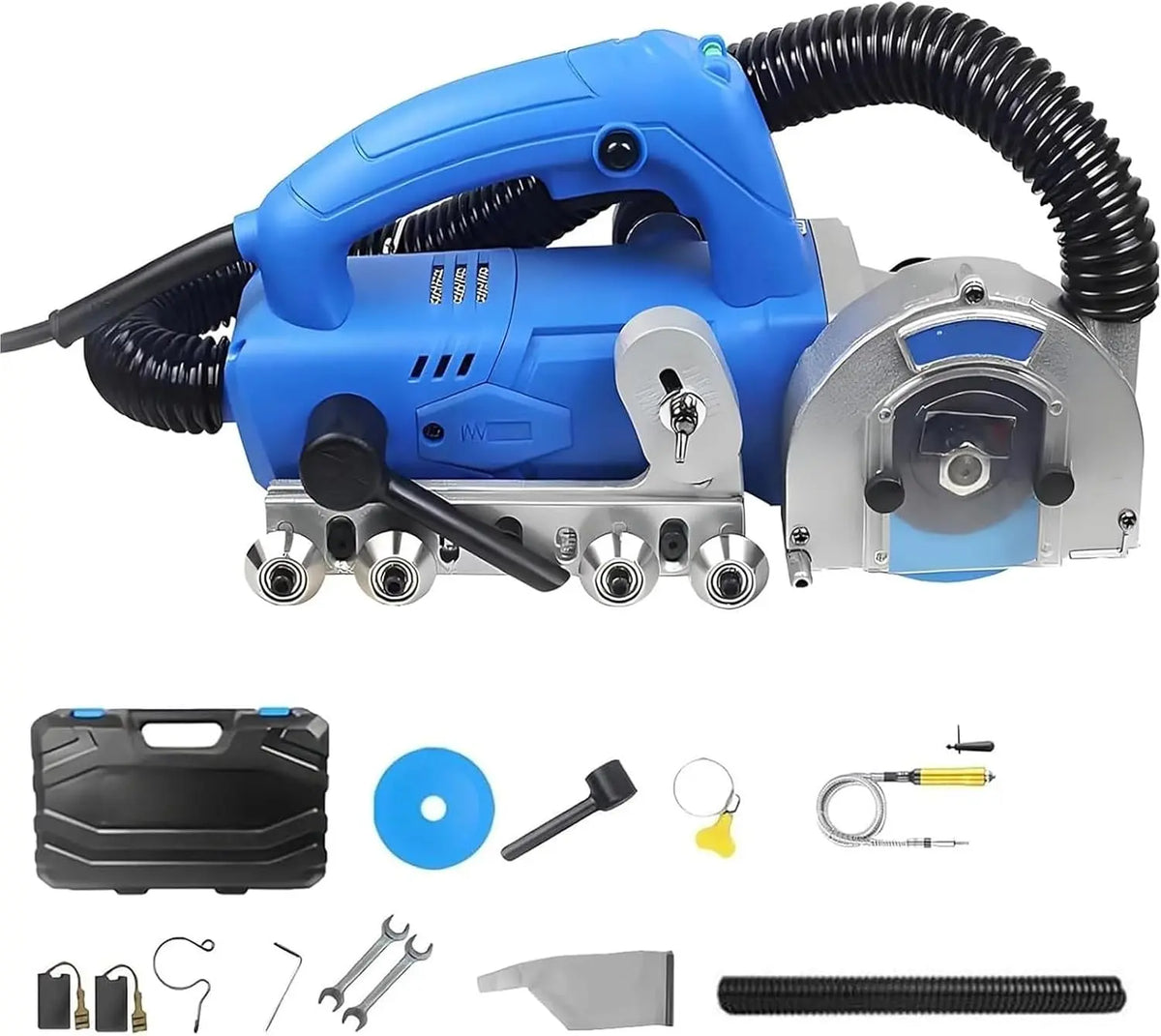 Electric 1200W Tile Cleaning Machine, Household Grout Remover, 9000RPM Crevice Tool for Effortless Tile Joint Cleaning