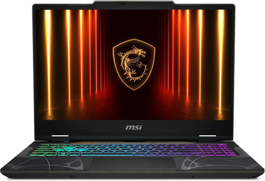 msi Cyborg 15 Thin & Light Gaming Laptop 15.6 Inch FHD 144Hz, RTX 5060, Intel Core 5-210H, 16GB DDR5, 512GB SSD, Wi-Fi 6E, Windows 11, B2RWFKG-295US