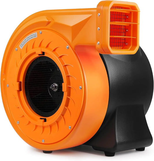 1.5HP Inflatable Air Blower for Big Inflatables, 1100W Bounce House Blower, Portable Commercial Fan Pump for Large Inflatable Bouncy Castle, Jumper