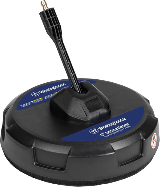 Westinghouse PWSC12 12 Inch Pressure Washer Surface Cleaner Attachment, 3000 Max PSI, 1/4 Inch Connector