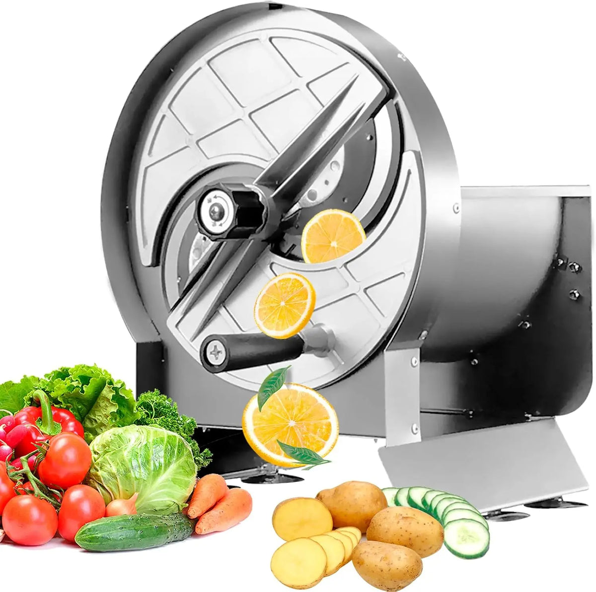 Anatole - Commercial Vegetable Slicer Manual Fruit Veggie Cutter 0-0.5''