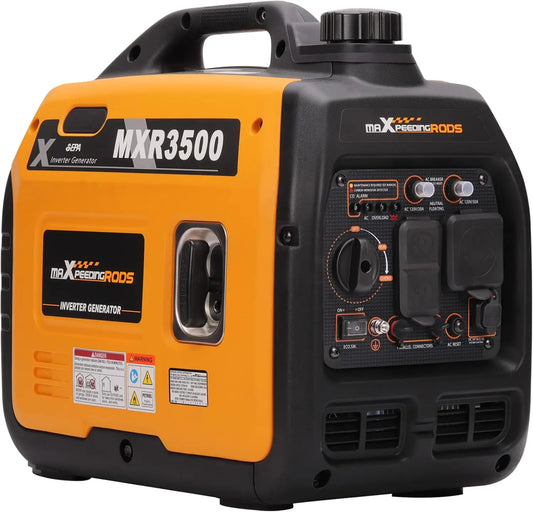 MaXpeedingrods 3500 Watt Portable Inverter Generator EPA Compliant, Gasoline