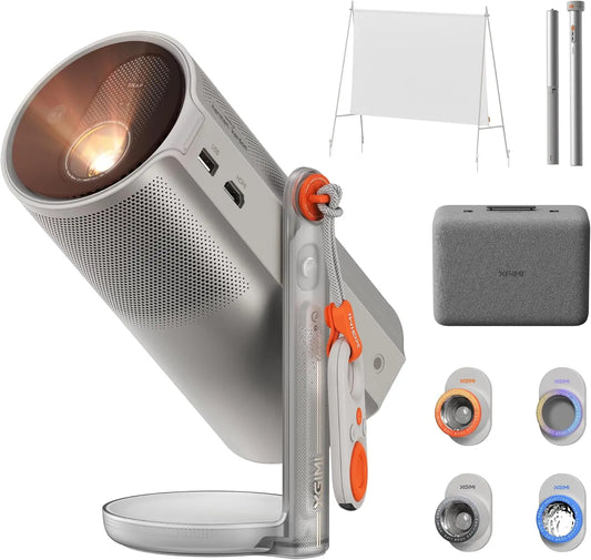 XGIMI MoGo 4 Laser Projector Collection - Outdoor Kit with PowerBase Stand