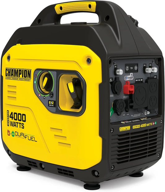 Champion - 4000-Watt Dual Fuel RV Ready Portable Inverter Generator
