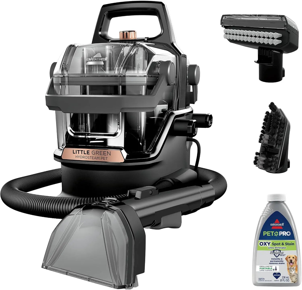 BISSELL Little Green HydroSteam Portable Carpet Cleaner - 3618
