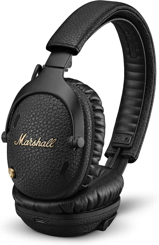 Marshall Monitor III ANC Wireless Over-Ear Headphones, Black