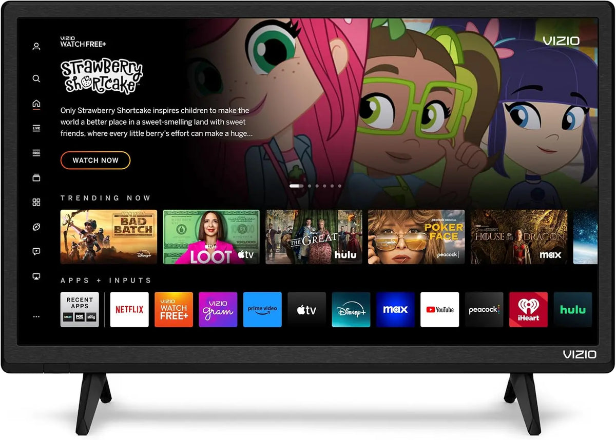 VIZIO 24-inch D-Series Full HD 1080p Smart Television with Apple AirPlay and Chromecast Built-in, Alexa Compatibility, D24f-J09, 2022 Model