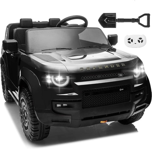 24V 2-Seater Licensed Land Rover Defender Octa Ride on Car, Remote Control, Bluetooth Connectivity
