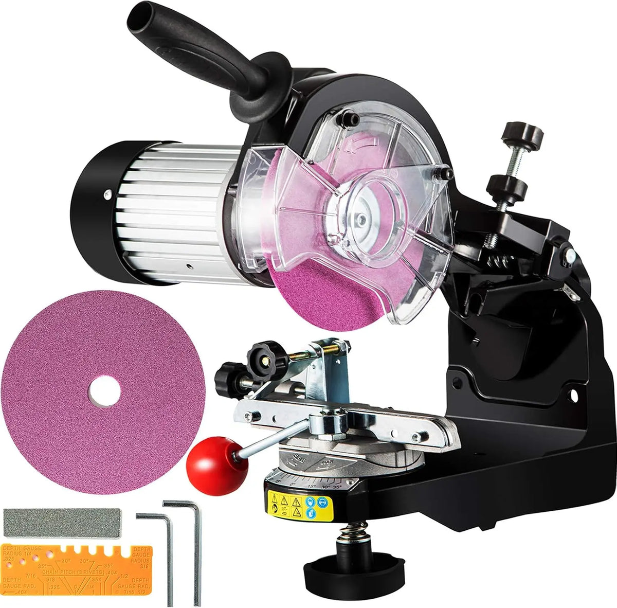 VEVOR 230W Electric Chainsaw Sharpener, Electric Saw Chain Blade Sharpener