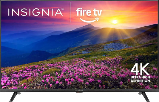 INSIGNIA 50 Inch Class F50 Series LED 4K UHD Smart Fire TV, Voice Remote with Alexa, Stream Live TV Without Cable, Wi-Fi Connectivity