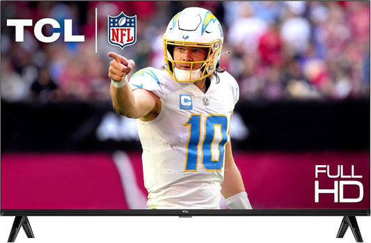 TCL 32-Inch Class S3 1080p LED Smart TV with Google TV 32S350G, 2023 Model, Google Assistant Built-in with Voice Remote, Compatible with Alexa, Black